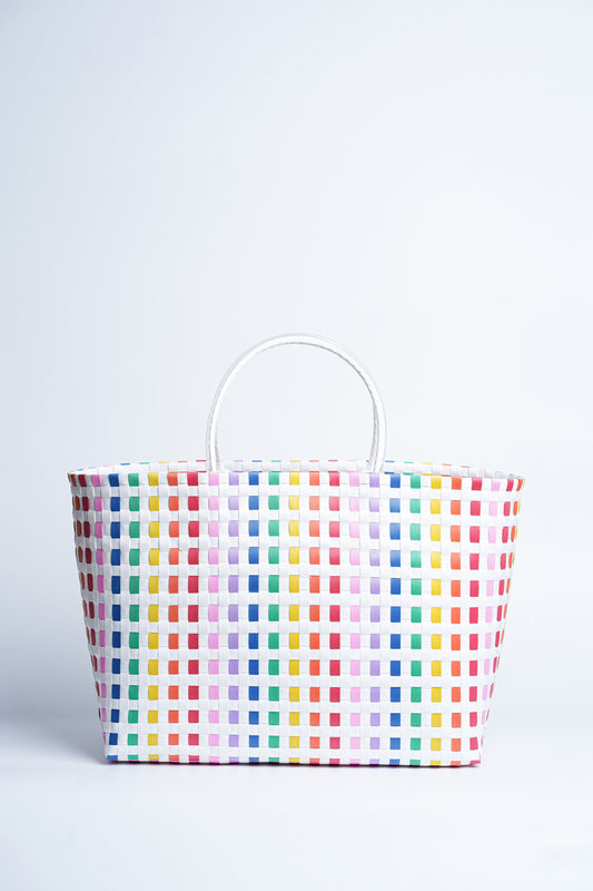 Grand Sac Shopping Coloré